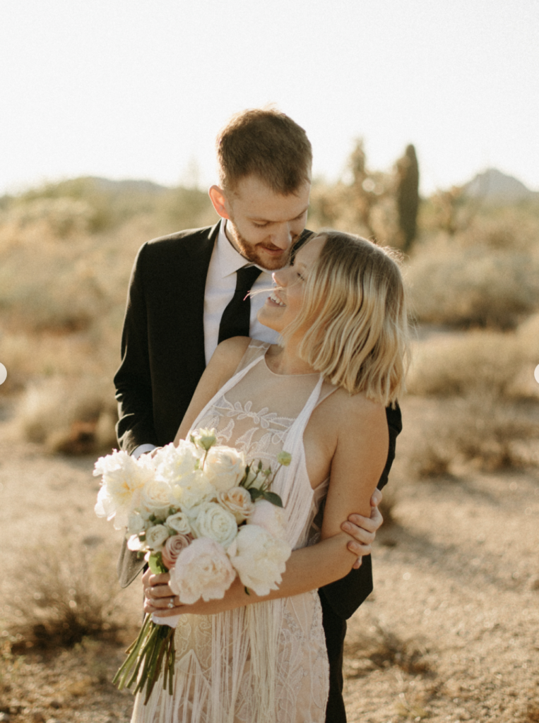 Arizona Desert Elopement Wedding